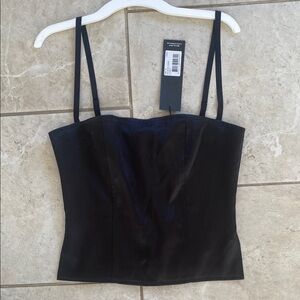 Lioness NWT The Muse Corset Licorice